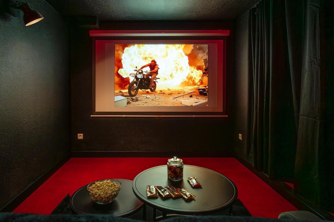 Ferienwohnung Cocon Relax - Jacuzzi - Cinema Montbéliard Exterior foto