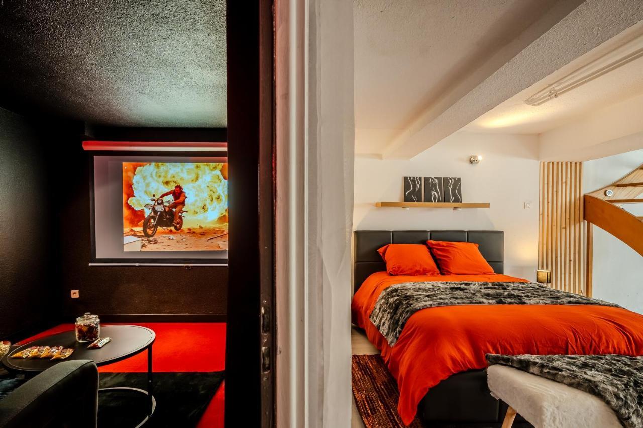 Ferienwohnung Cocon Relax - Jacuzzi - Cinema Montbéliard Exterior foto