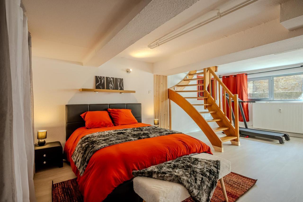 Ferienwohnung Cocon Relax - Jacuzzi - Cinema Montbéliard Exterior foto